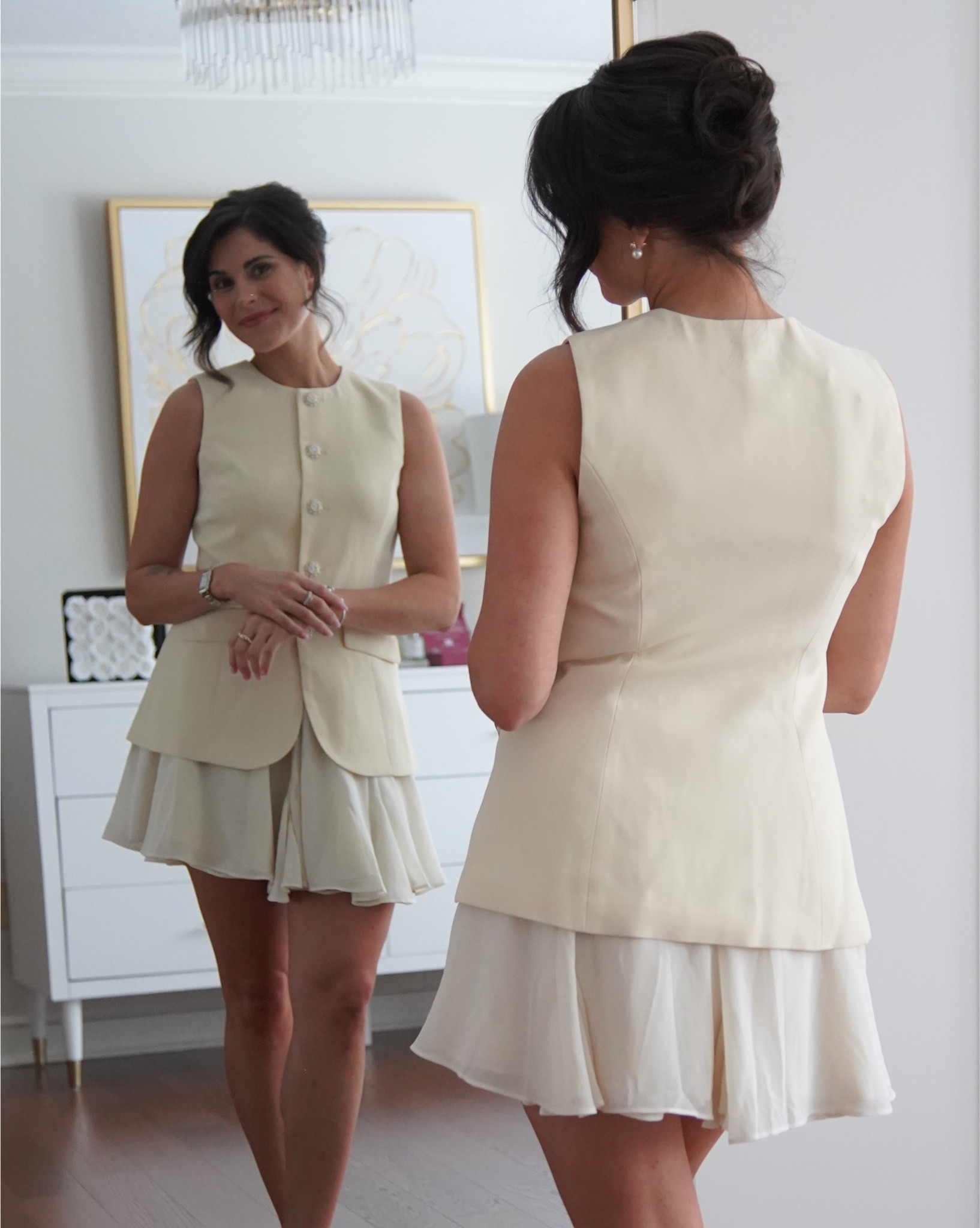 Who else is ready for Spring? 🦢

I’m obsessed with this Contrast Vest Mini Dress from ASTR The Label! It’s so chic and stunning for Spring, and especially anything Bridal! I’m already planning ahead for all the days I’ll be styling this dress. 

Shop my dress and other ASTR favorites at the links below. 

#LTKootd #LTKWedding #LTKWorkwear