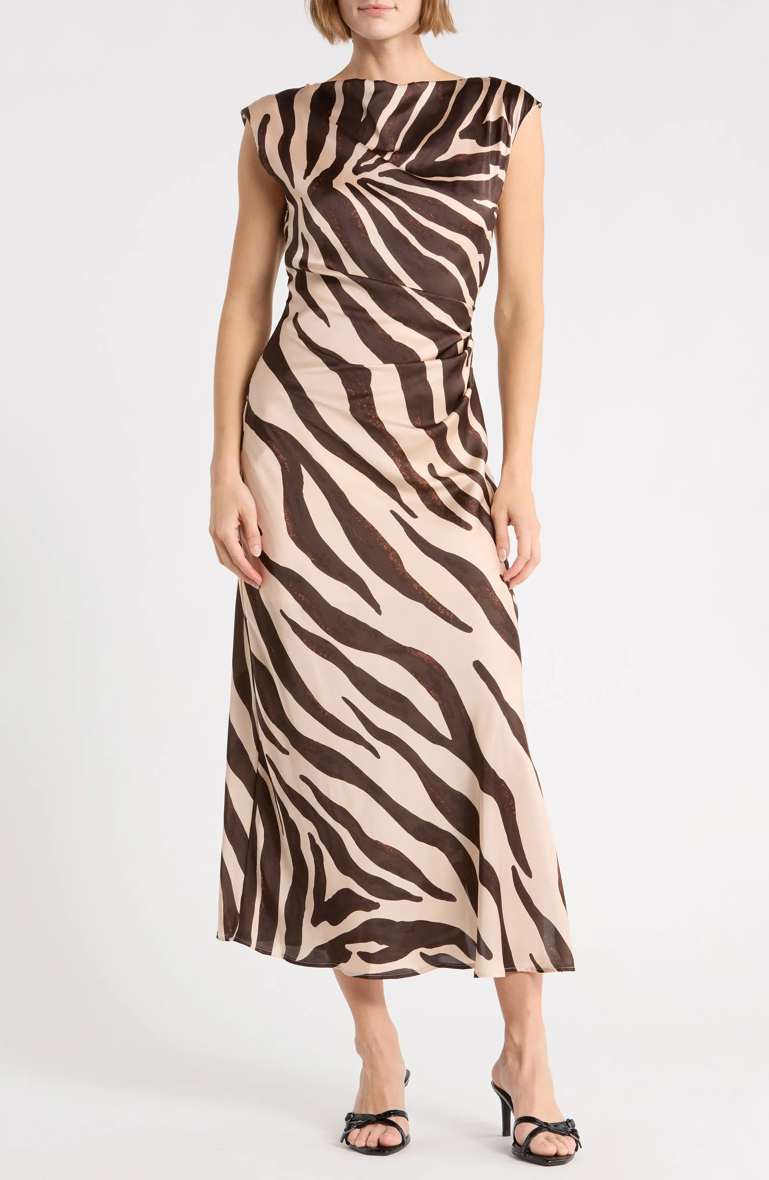 Zebra Print Maxi Dress | Nordstrom Rack