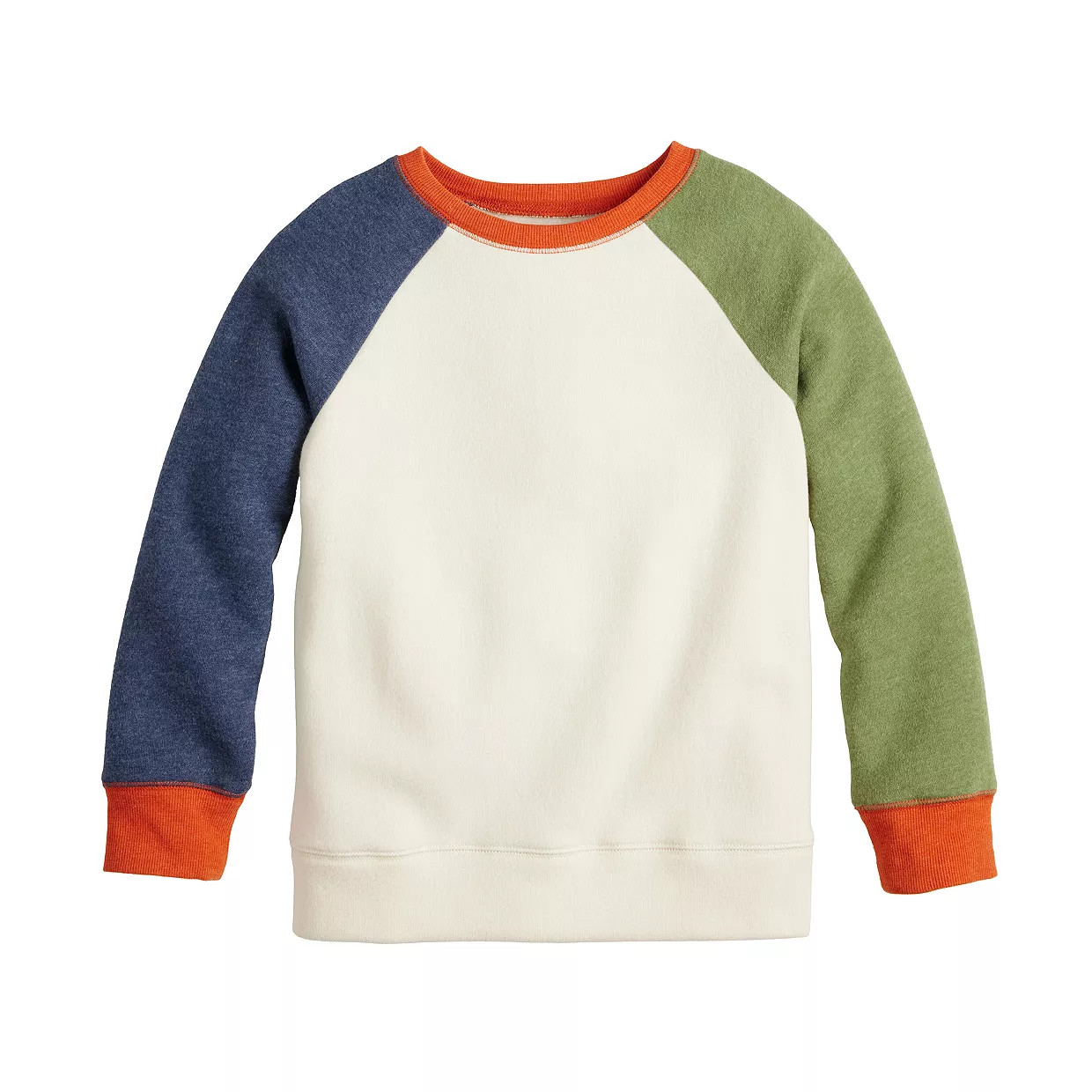 Boys 4-12 Jumping Beans® Fleece Raglan Crew | Kohl's