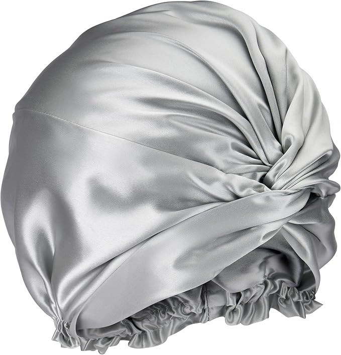 BLISSY Silk Bonnet For Sleeping For Long And Curly Hair - 100% Pure Mulberry Silk 22 Momme 6a Hig... | Amazon (US)