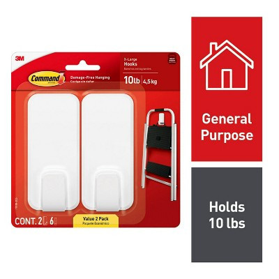 Command 10lb Extra Large Hooks | Target
