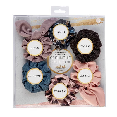 scunci Scrunchie Box - Assorted - 6pk | Target