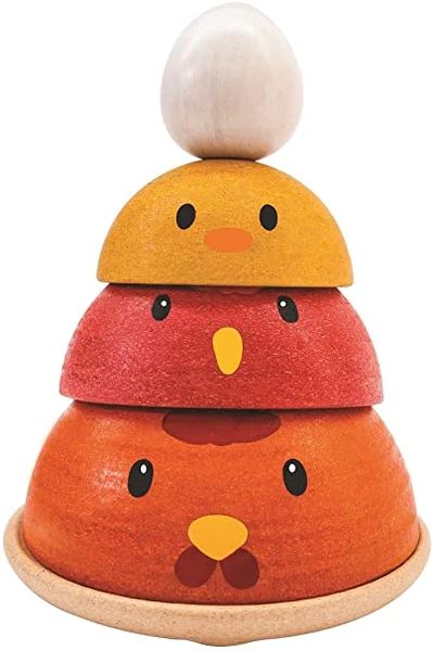 Chicken Nesting Set by Plan Toys | Mochi Kids