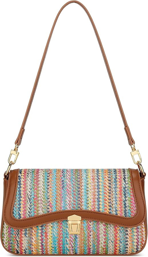 KKXIU Small Shoulder Bag for Women Cute Purses Mini Hobo Handbag Trendy Clutch Purse | Amazon (US)