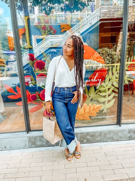 One of my favorite Spring staples is a white linen top. This one I found at Free People is a must have! I got these jeans at Zara. A cropped wide leg   #freepeople #linen #spring

#LTKSeasonal #LTKstyletip