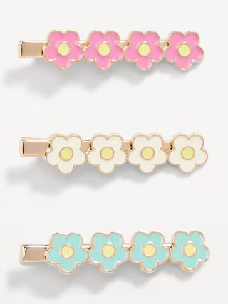 Colorful Snap Hair Clips Variety-Pack for Girls | Old Navy (US)