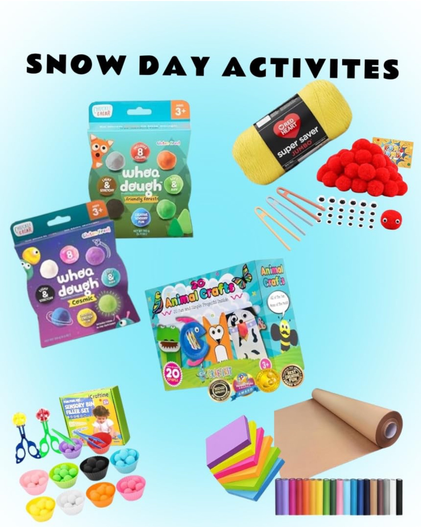 Screen Free Snow Day Activities! 

#LTKFamily #LTKKids
