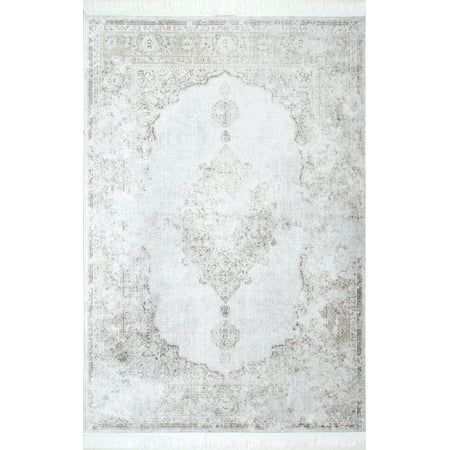 nuLOOM Vintage Medallion Cantrell Fringe Area Rug or Runner | Walmart (US)