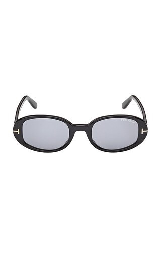 TOM FORD Oval Sunglasses in Black. | Revolve Clothing (Global)