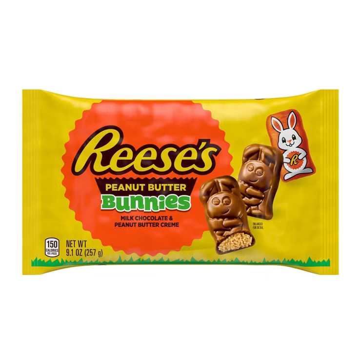 Reese's Easter Milk Chocolate Peanut Butter Mini Bunnies - 9.1oz | Target