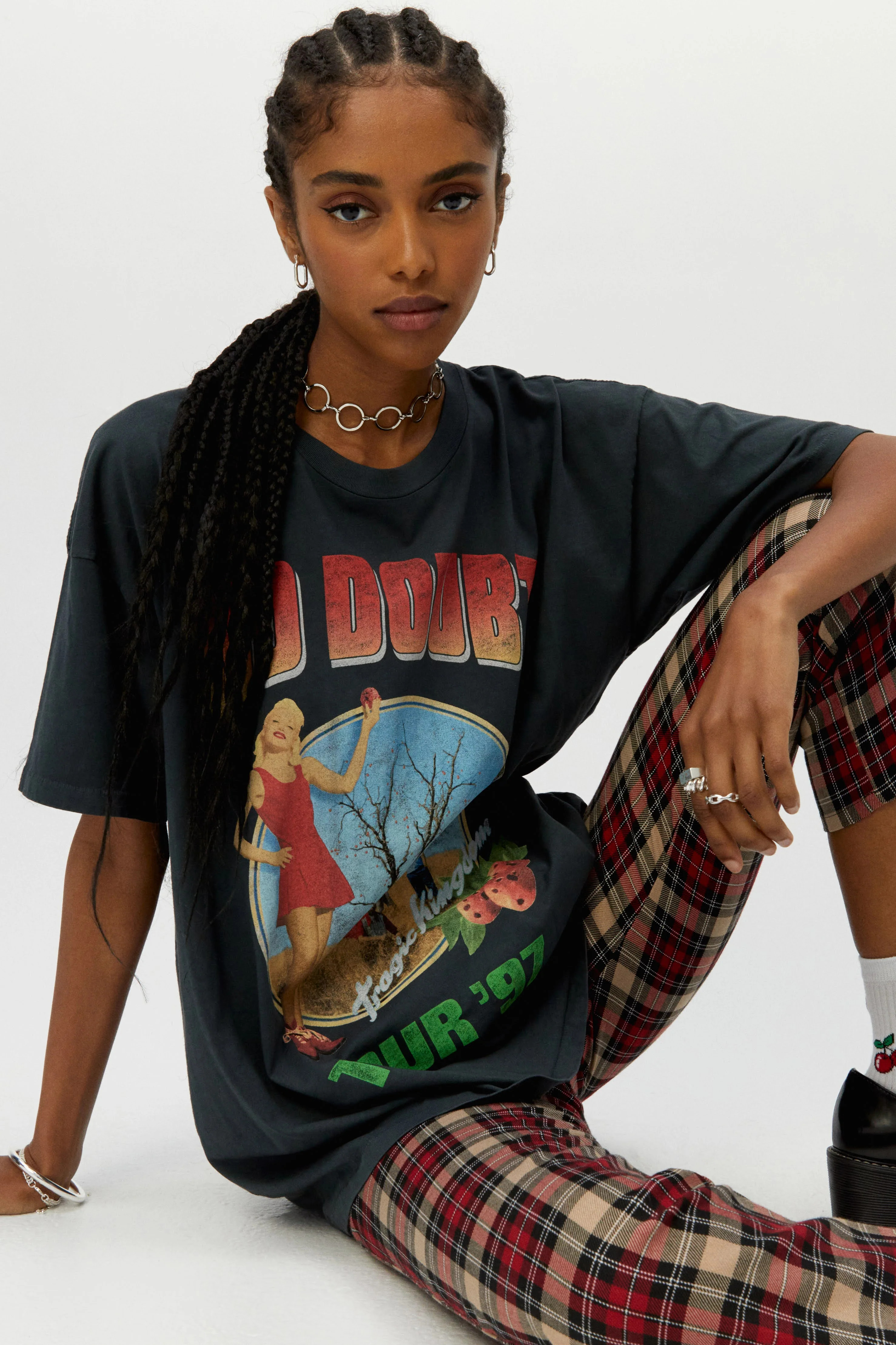 No Doubt Tour '97 Merch Tee In Vintage Black | Daydreamer