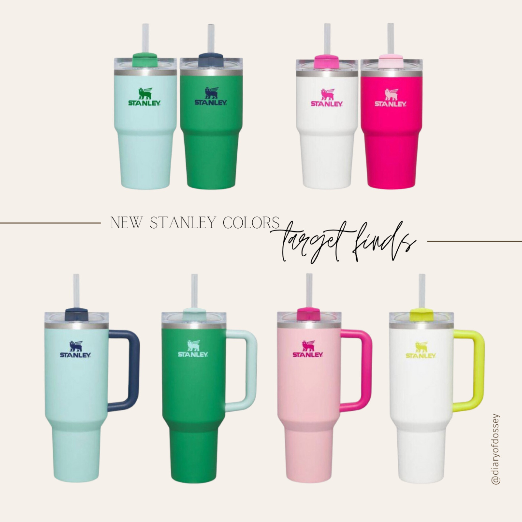 New Stanley colors have arrived at Target! 

Stanley, Target, Water Bottle, Fitness, Gift Guide, Travel, Hydrate

#LTKGiftGuide #LTKtravel #LTKfitness