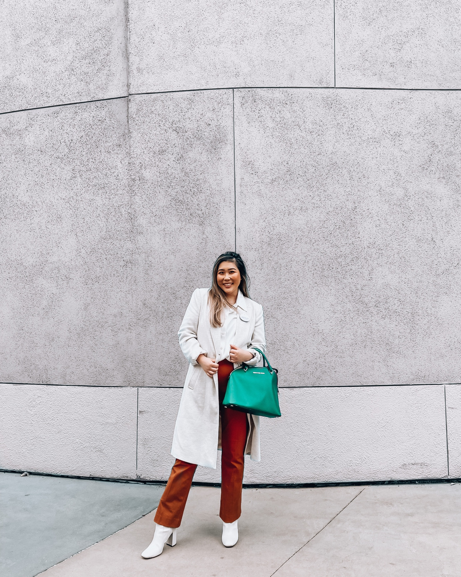 business casual ootd 🤎 coat and blouse from zara!

#LTKFind #LTKGiftGuide #LTKSeasonal