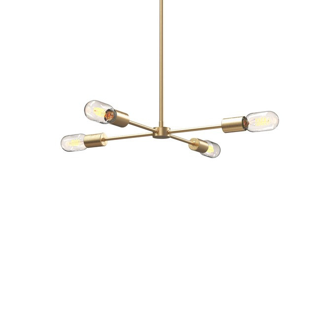 Prospect 4-Light Pendant, Aged Brass | Lights.com