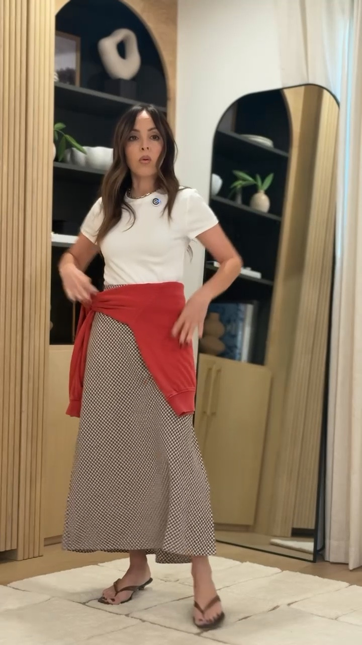 A moment for this bold red sweatshirt ❤️ Yes, you can wear it with the coordinating sweatset — but please start styling it other ways too. 

I paired mine with this gingham skirt for a fun, unexpected mix. One great sweatshirt can easily become a hero piece in your closet just because of how many ways you can style it.

And the best part: everything I’m wearing is 40% off right now for the Friends & Family sale & you can take an additional 10% off, with code BEST until 3/19! Run, don’t walk.
@gap #howyouweargap #gappartner 

#LTKootd #LTKPetite #LTKSpringSale