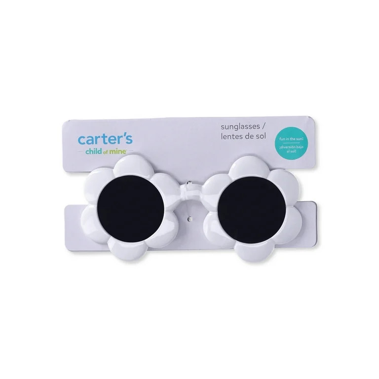 Carter's Child of Mine, Infant Girl Flower Sunglasses, Size 0-12M | Walmart (US)
