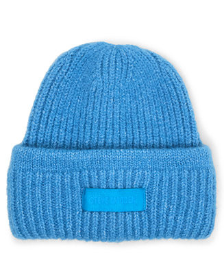 Women's Mixed Knit Tonal Patch Beanie | Macy's