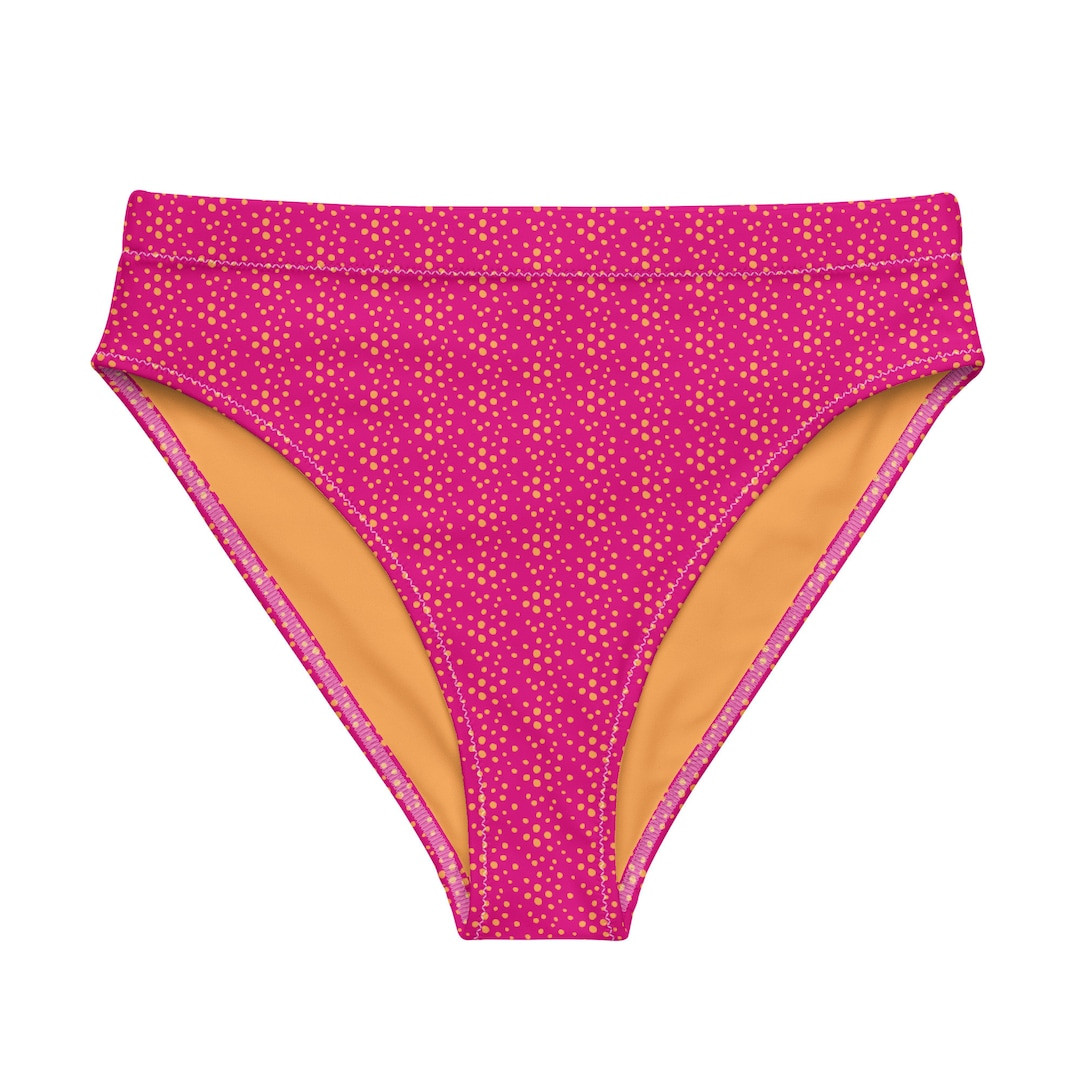 Good Things Ahead - Recycled High-waisted Bikini Bottom - Mental Health Matters by the Banannie D... | Etsy (US)