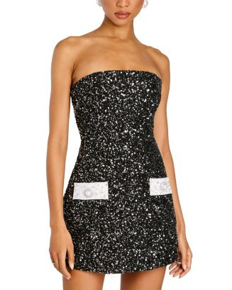 Merit Sequinned Mini Dress | Bloomingdale's (US)