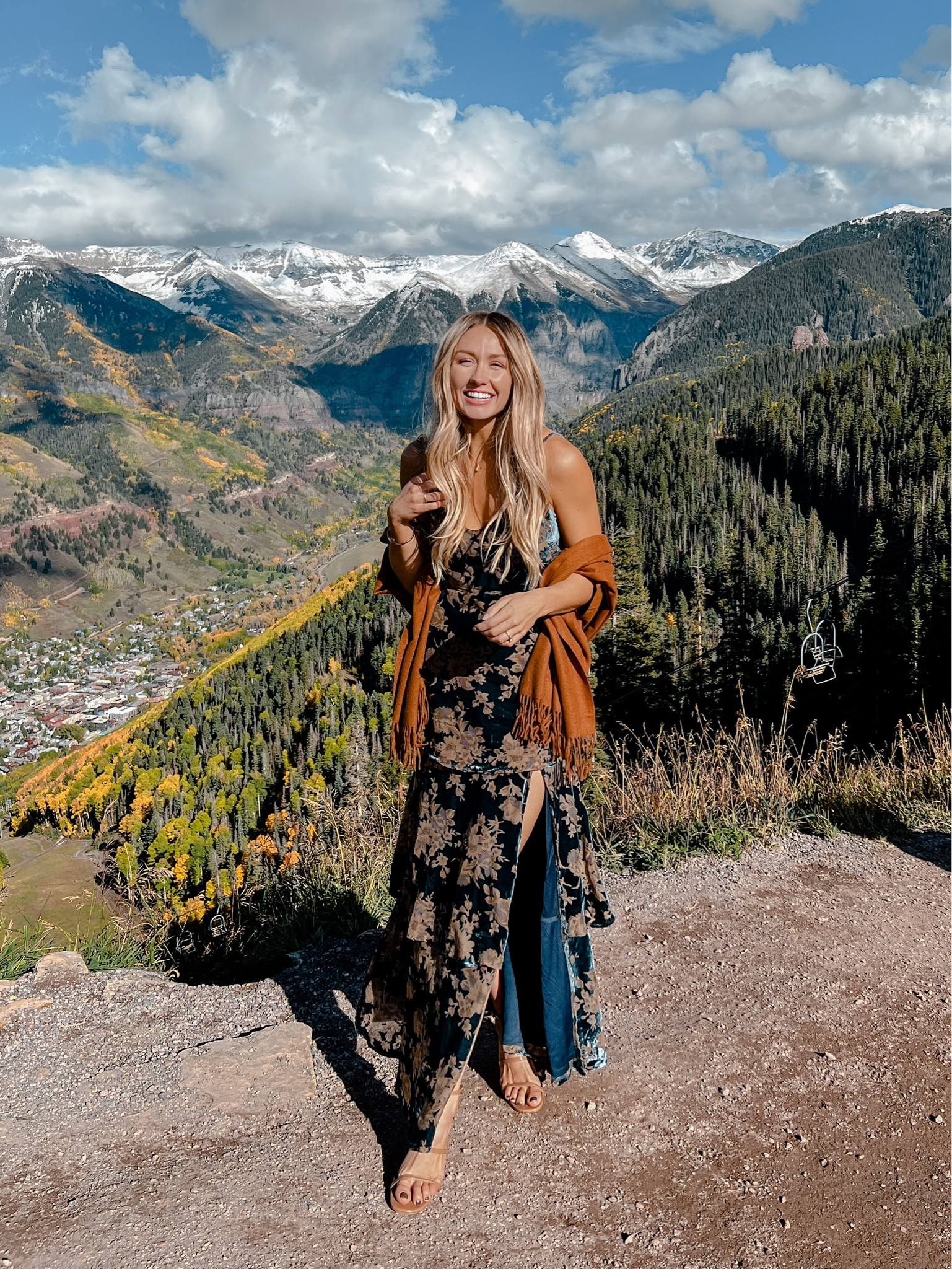 Fall Wedding Guest Dress - from tiktok video! #fallwedding #weddingguest 