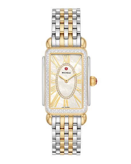 Deco Park 2-Tone Diamond Watch | Neiman Marcus