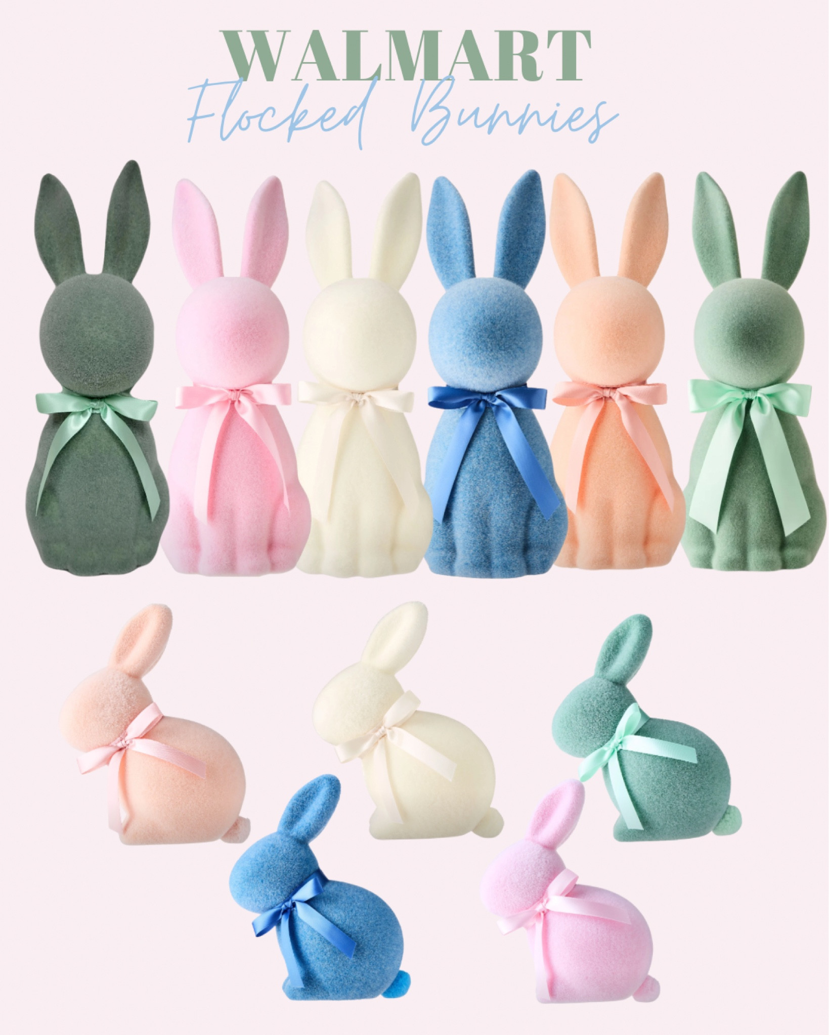 NEW Flocked Bunnies 

#LTKSeasonal #LTKHome #LTKMostLoved