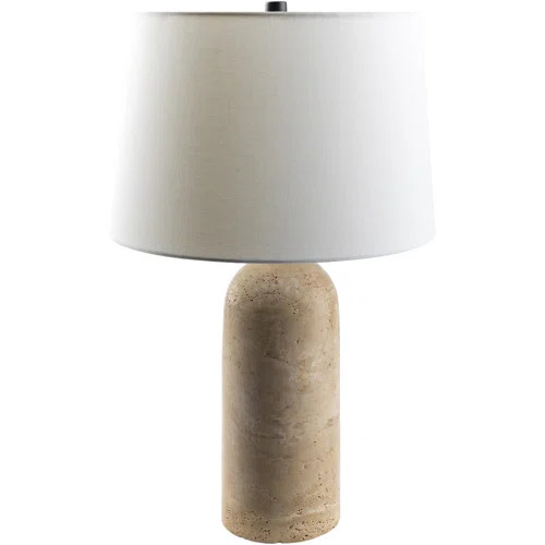 Astere Travertine Table Lamp | Wayfair North America