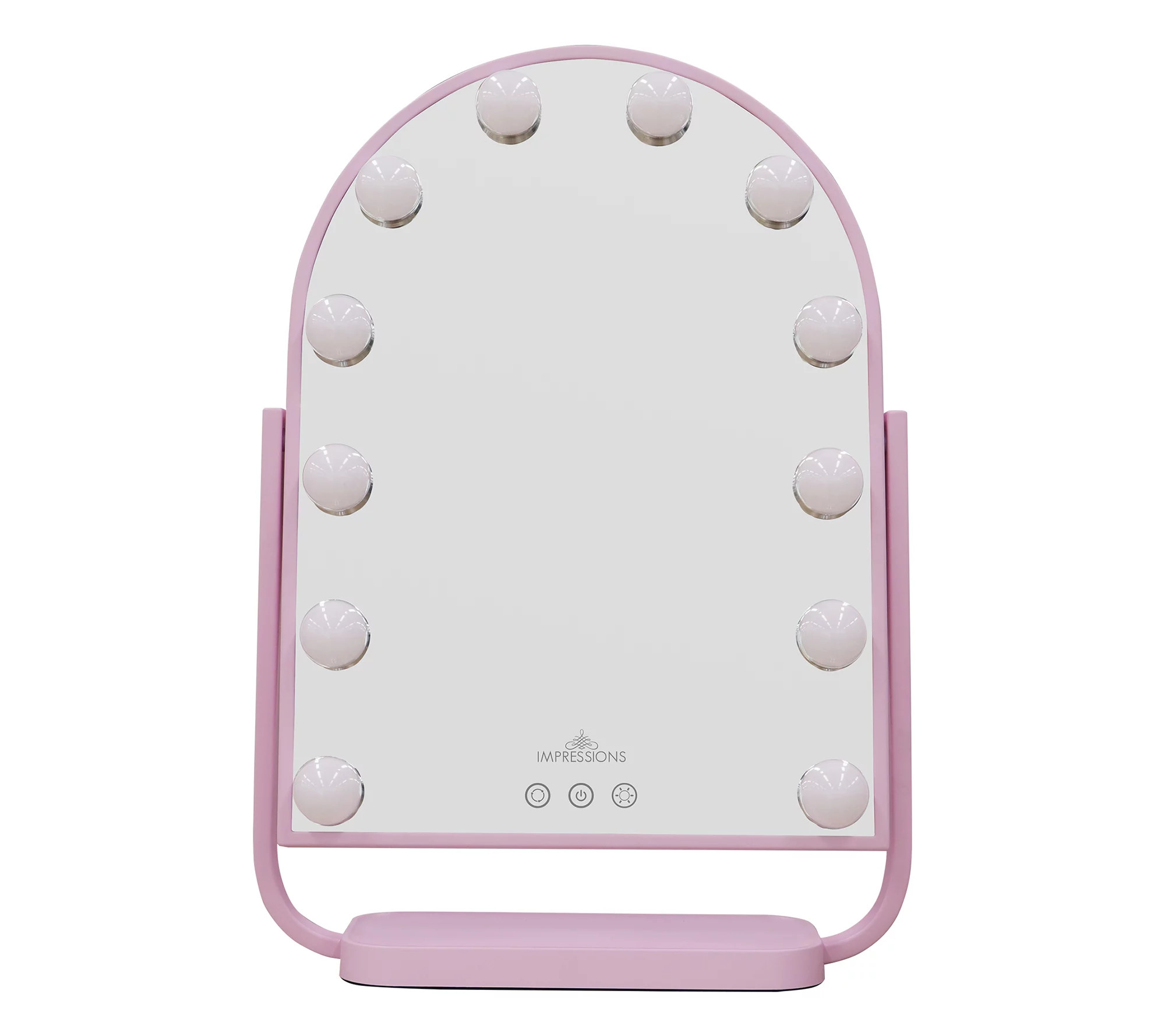 Impressions Vanity Curva Arch LED Hollywood Makeup Mirror | QVC