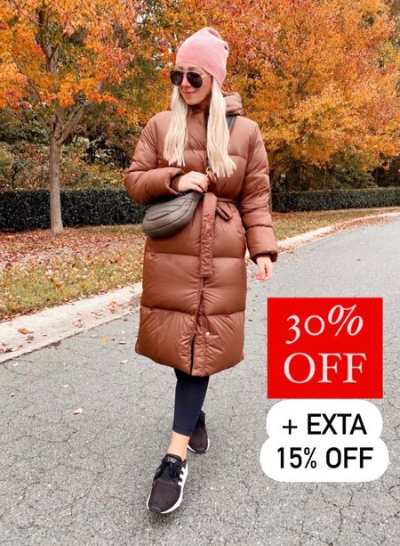 Abercrombie 30% off! Extra 15% off with code: JENREED 
Coat runs big, wearing a small petite and Im a size 4/6 —5’4” 💗 

Puffer coat, winter style, Christmas, gift guide, Abercrombie, black Friday 

#LTKGiftGuide #LTKstyletip #LTKsalealert
