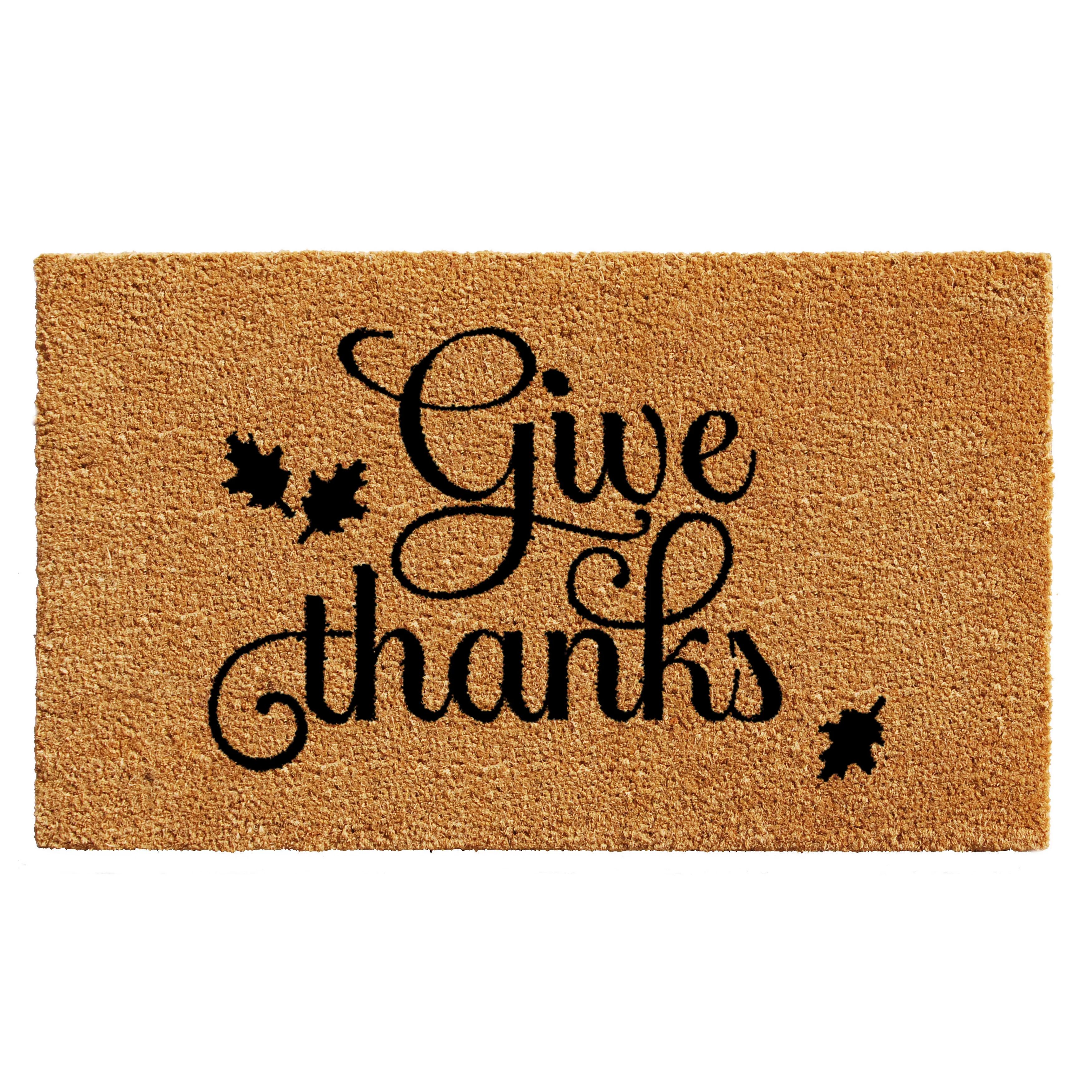 Calloway Mills Give Thanks Outdoor Doormat | Walmart (US)