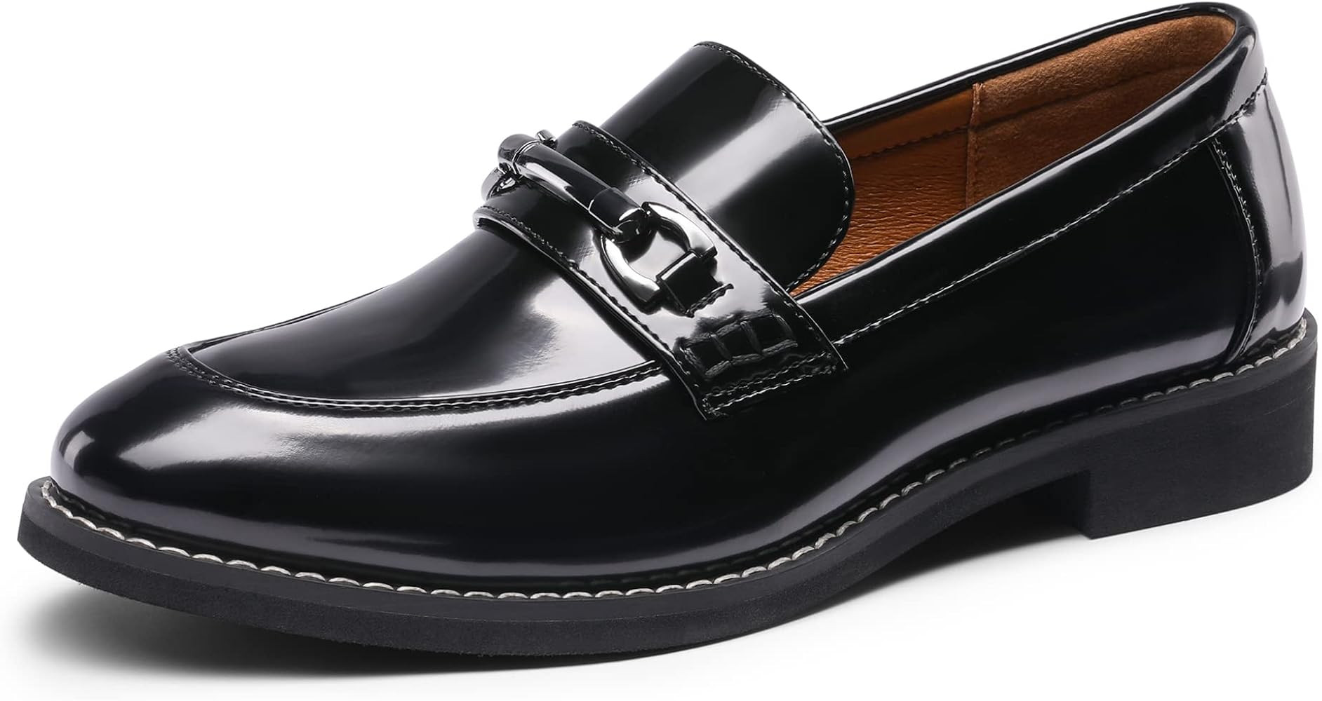 Bruno Marc Women's Slip-On Flats Dress Comfortable Round Toe Driving Loafers | Amazon (US)