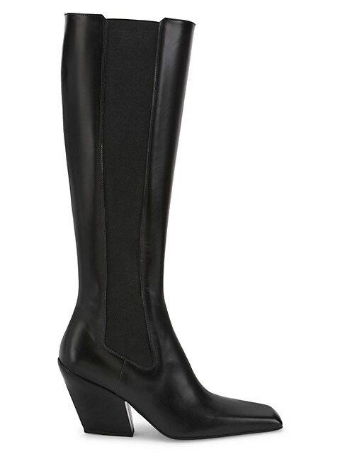 Prada Stivale Leather Knee-High Boots | Saks Fifth Avenue