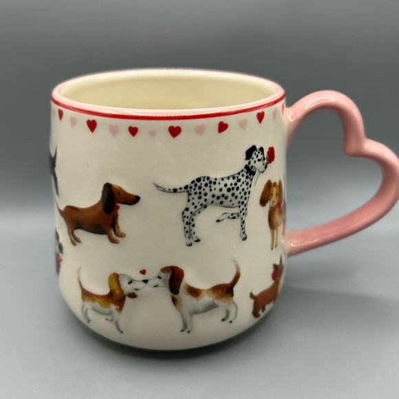 Pet Love By Tabletops Unlimited Valentines DOG Mug With Pink Heart Handle NEW | Poshmark