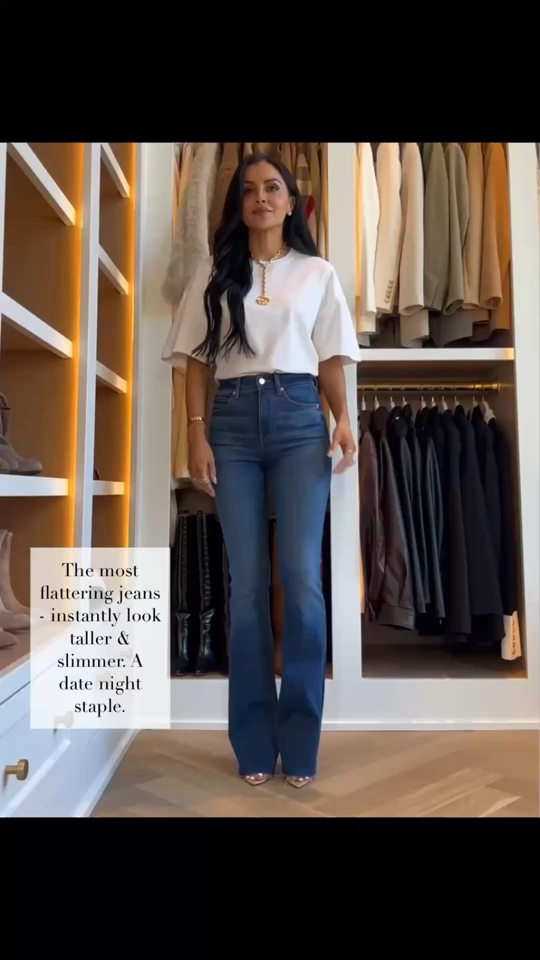 The most flattering jeans that instantly make you look taller and slimmer. The VB Beverly flare jeans have that perfect high rise and elongating flare that gives such a polished, sculpted silhouette.

Veronica Beard Beverly flare jeans wearing size 23 run TTS
Aritzia tee wearing XS
Zara cropped trench wearing XS

miamiamine flattering flare jeans Veronica Beard Beverly jeans outfit Aritzia tee Zara cropped trench elevated everyday style chic spring outfit slimming denim look

#LTKootd #LTKOver40 #LTKPetite