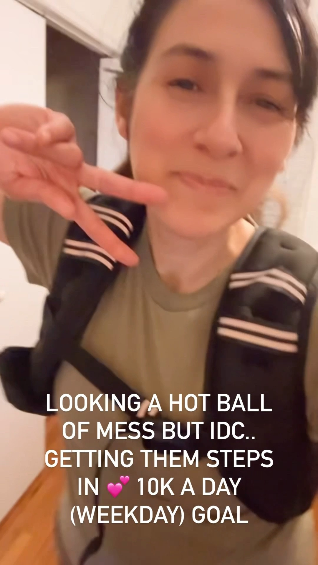 Walking it out on my walking pad  tonight to reach my step and fat burning goals. This weighted vest helps a lot 💕 I got mine in 12lbs 

#LTKfitnessgoals #LTKActive #LTKstorytime