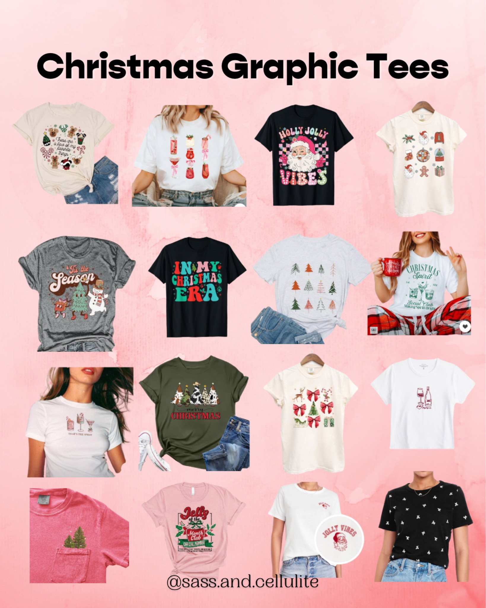 Some fun Christmas graphic tees 🎄❤️ 

#LTKPlusSize #LTKHoliday #LTKMidsize