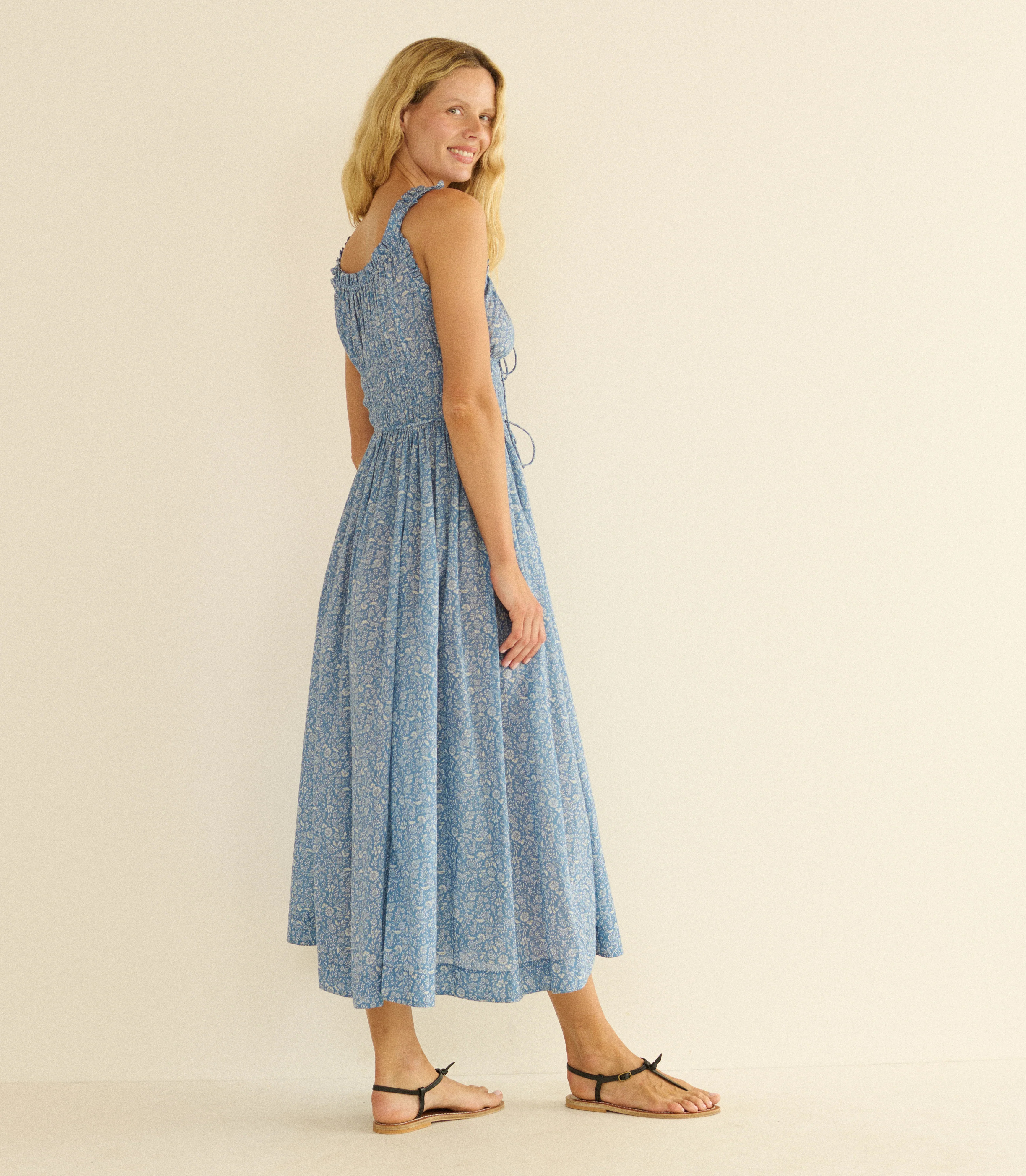 Emmaretta Dress - Eartha Paisley | D\u00d4EN | DOEN