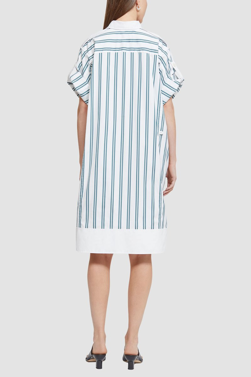 Short Sleeve Striped Shirt Dress | 3.1 Phillip Lim