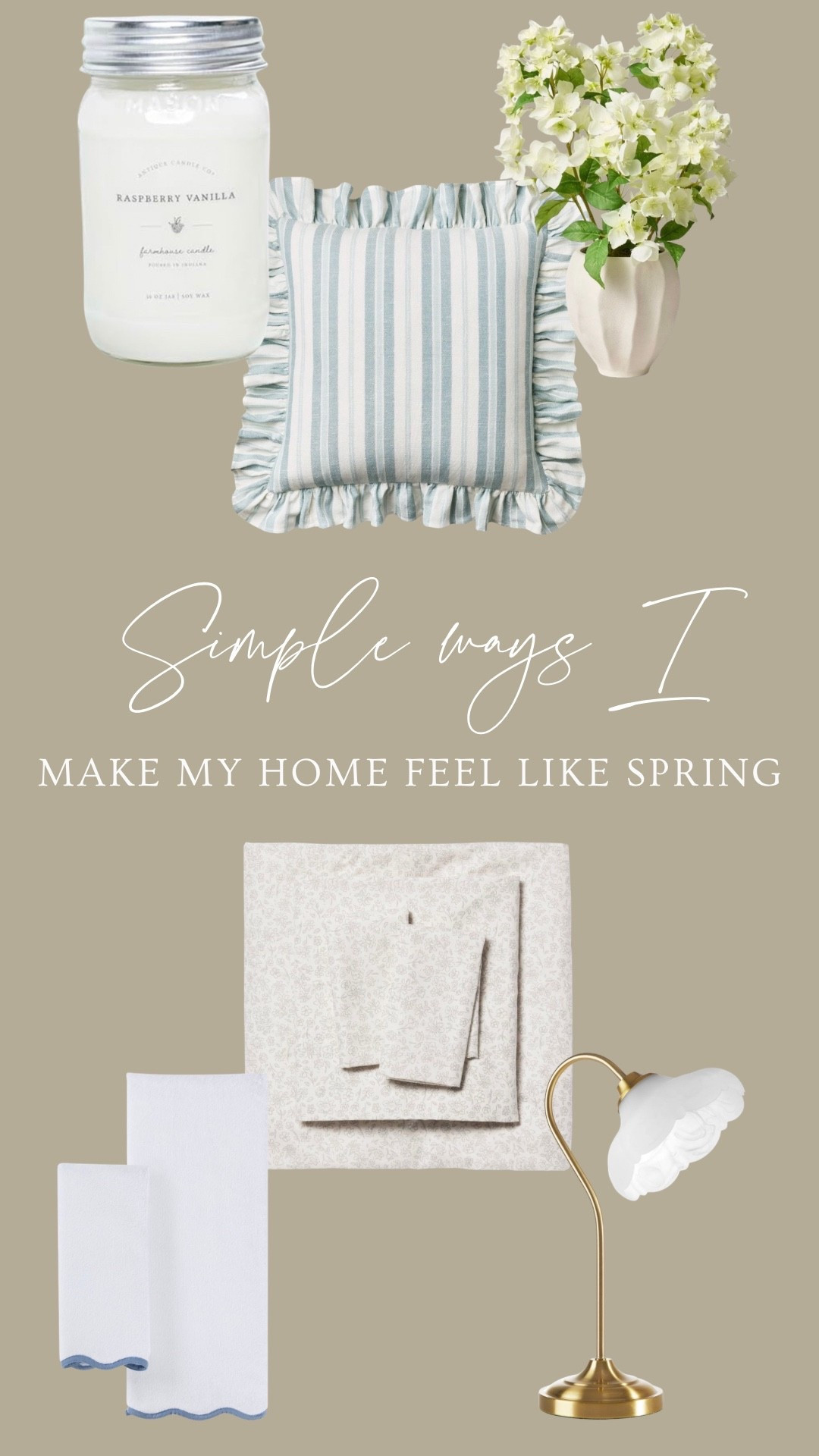 Easy, affordable ways to make your home feel like spring🪴

#LTKSeasonal #LTKHome