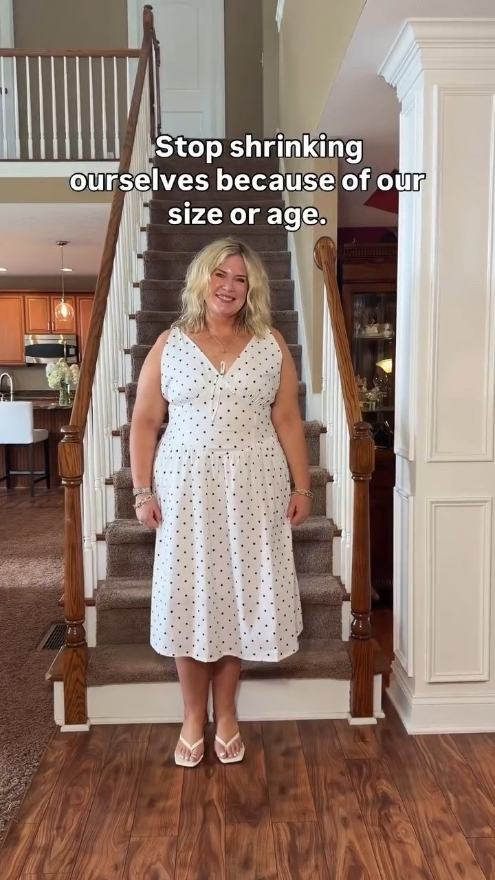 We deserve to enjoy the age & body we are in now!♥️#midsize #middleage