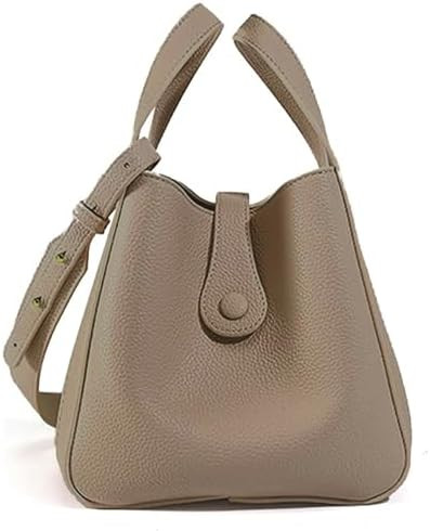 NEWBELLA Women's Bucket Bag - Square Top Handle Satchel with Crossbody Strap, Shoulder Bag for Wo... | Amazon (US)