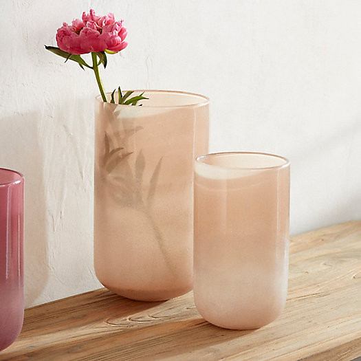 Sanded Color Glass Vase | Terrain