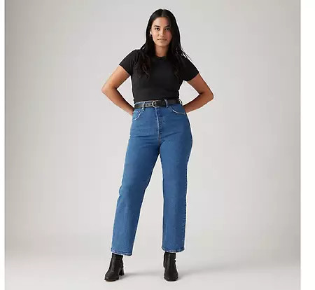 Ribcage Straight Ankle Jeans | Levi's (UK)
