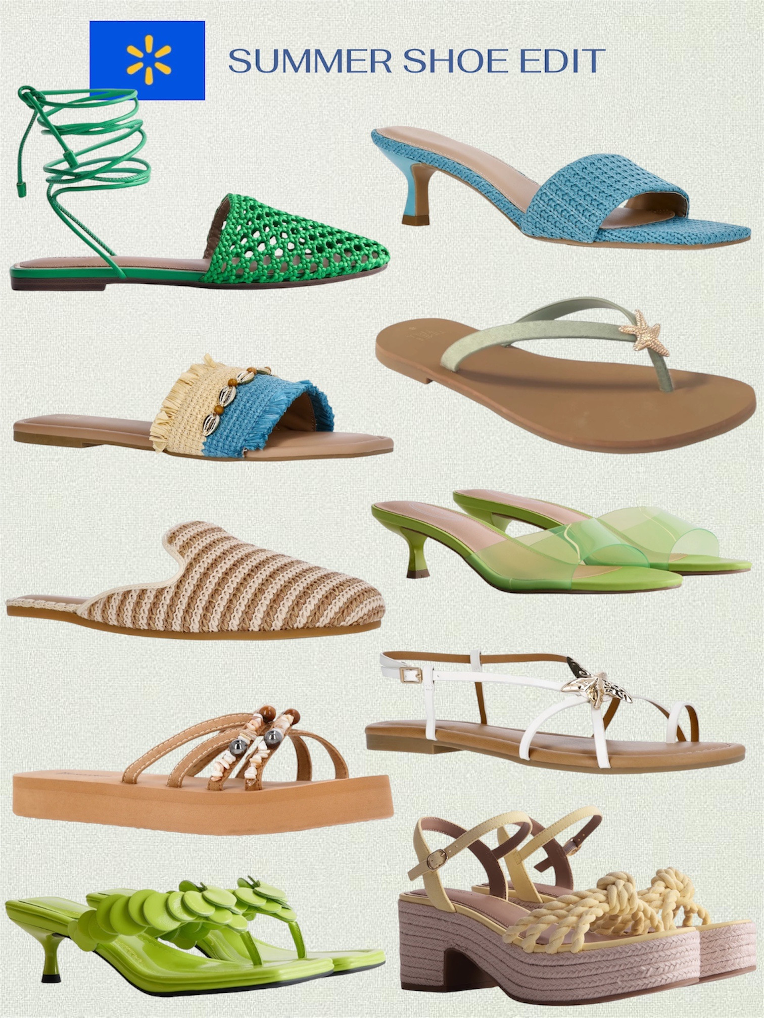 Walmart’s summer shoe collection is packed with cute, budget-friendly styles you’ll actually want to wear.
From delicate accents to bold and vibrant hues, these are the season’s hottest trends.

#LTKSeasonal #LTKWorkwear #LTKWedding
