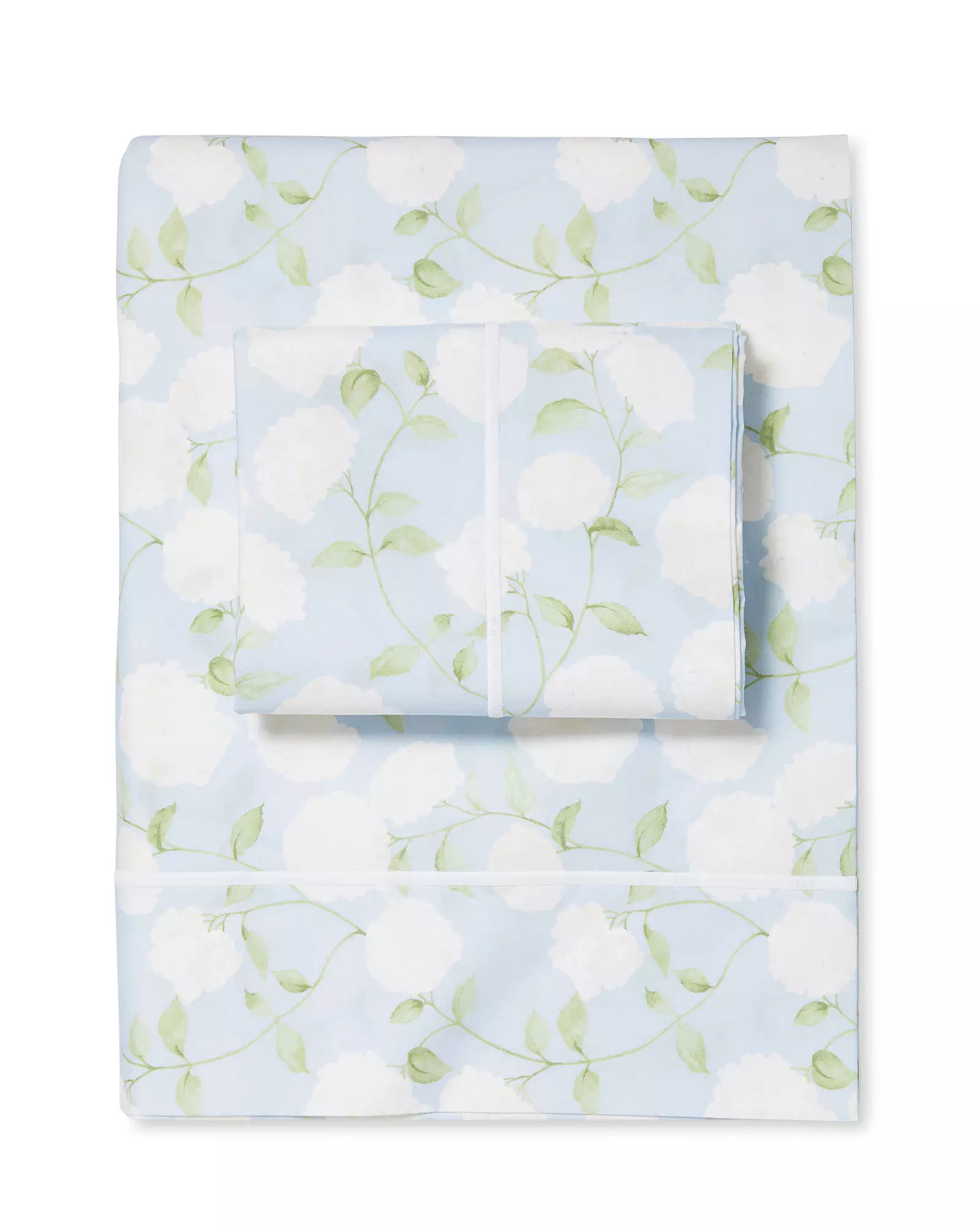 Hydrangea Percale Sheet Set | Serena and Lily