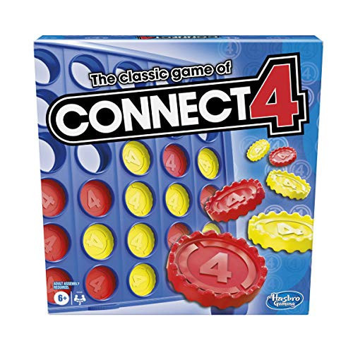 Hasbro Gaming Connect 4 Classic Grid,4 in a Row Game,Strategy Board Games for Kids,2 Player .for Family and Kids,Ages 6 and Up | Amazon (US)