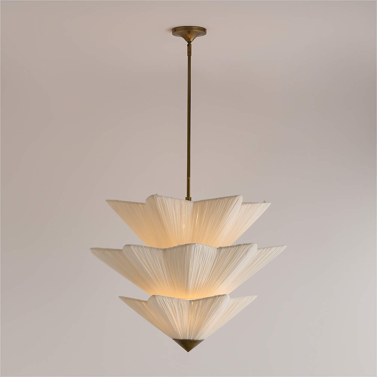 Sonja Chandelier Light by Laura Harrier and Tiffany Howell + Reviews | Crate & Barrel | Crate & Barrel