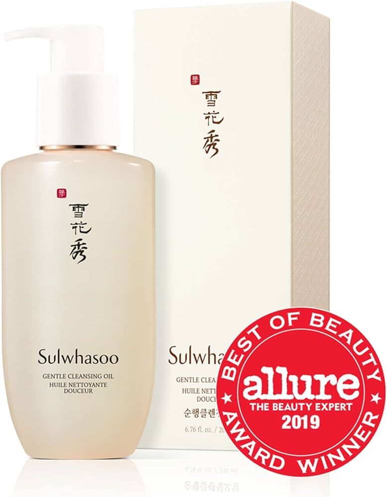 Sulwhasoo Gentle Cleansing Oil: Silky Hydrating Texture to Melt Away Waterproof Makeup & SPF | Amazon (US)