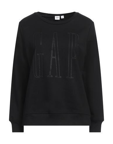 Gap Woman Sweatshirt Black Size S Cotton, Polyester | YOOX (US)