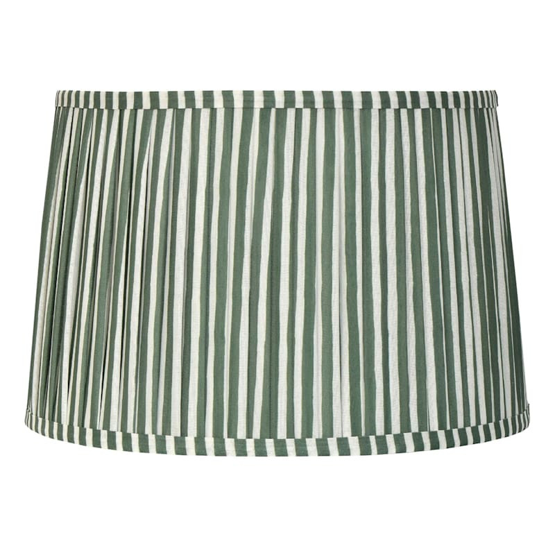 Green Striped Pleated Medium Lamp Shade, 13x15x10








	
		
		
			
				Write a Review
			
		
	... | At Home